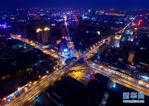 郑州大力推进城市道路建设 减少城市交通拥堵