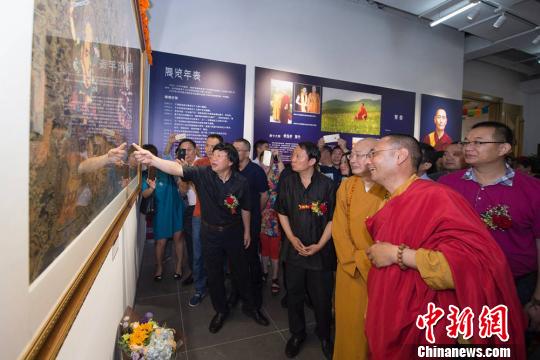 希热布唐卡艺术展长沙开幕去欣赏藏族的“百科全书”