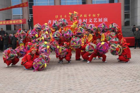 齐河绣球灯舞：集武术舞蹈为一体的汉族民俗活动 