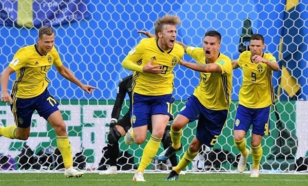 瑞典vs英格兰比分预测及竞彩推荐!2018世界杯