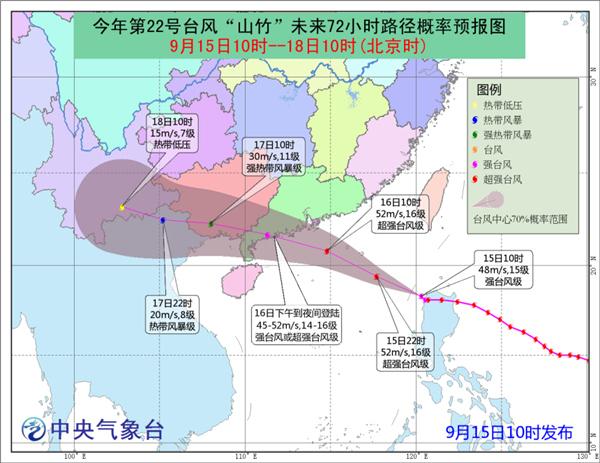 2018山竹台风最新消息 第22号台风山竹路径实时发布系统更新 科普！台风危害防台措施