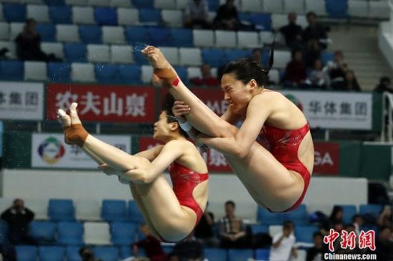 中国女子跳水队