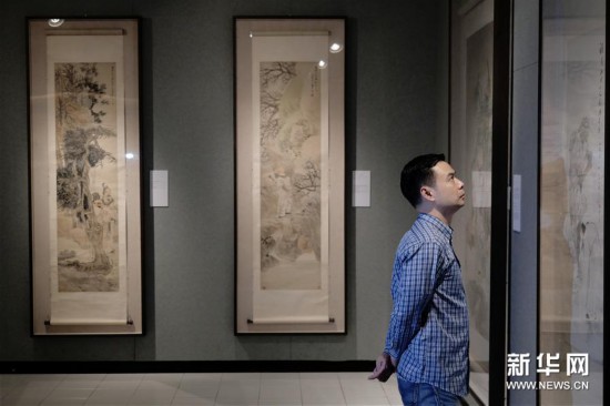 （图文互动）（1）中国美术馆藏任伯年人物画特展在港开幕