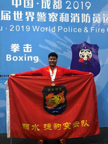 警察徐晨涛：警队里的“重量级”拳击手