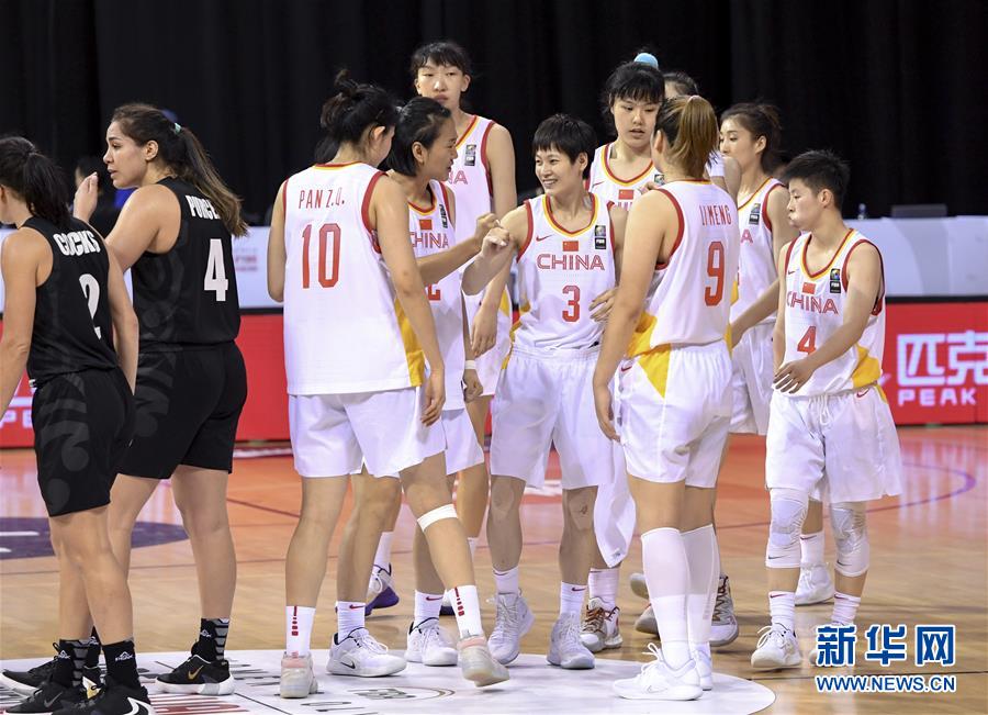 （体育）（1）篮球——女篮东京奥运会资格赛：中国胜新西兰