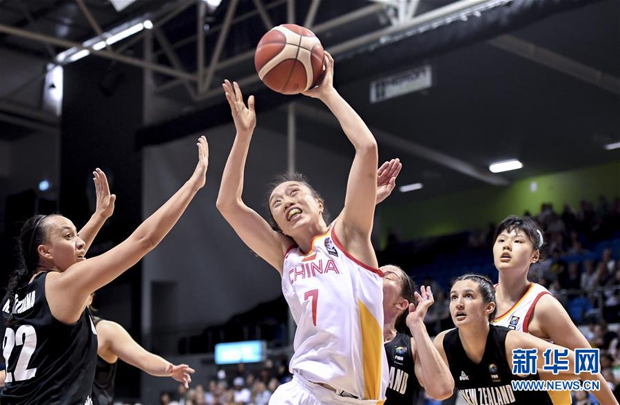 （体育）（3）篮球——女篮东京奥运会资格赛：中国胜新西兰