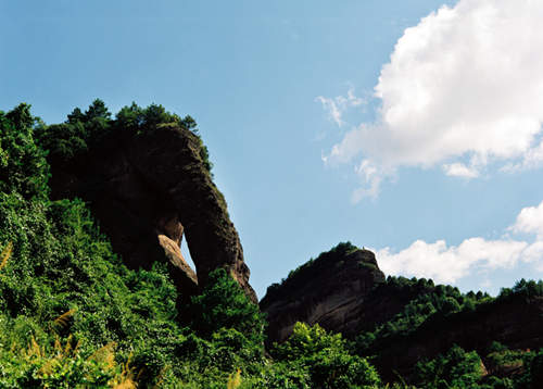 茶陵丹霞景观图片