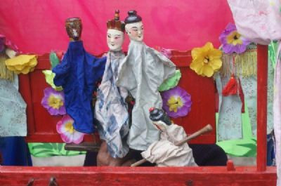 手端木偶戏：表演形式多样内容通俗易懂是江西民间传统表演艺术 