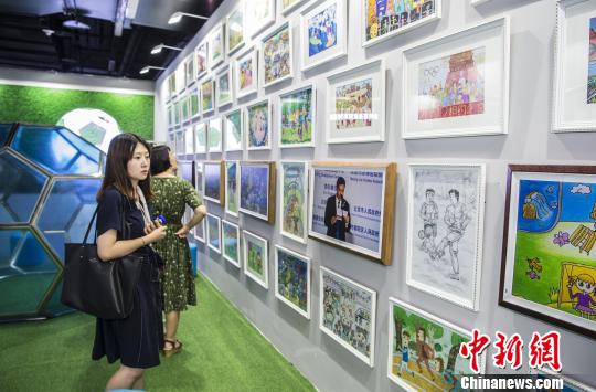 “传承奥运，展望2022”奥运文化主题展将于8月8日在鸟巢开幕，图为北京奥运遗产传承展区。(完)鸟巢文化中心供图