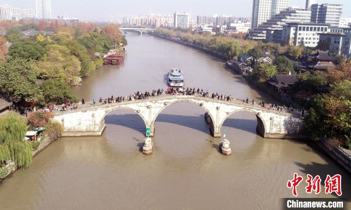 中国大运河(杭州段)航拍 徐军 摄