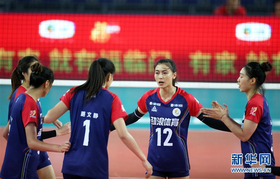（体育）（6）排球——全国女排锦标赛第二阶段交叉赛：江苏胜四川