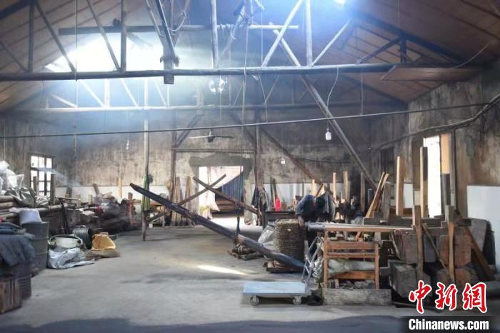 《没有过不去的年》拍摄地之一：黄山区焦村木榨油坊。黄山市委宣传部供图