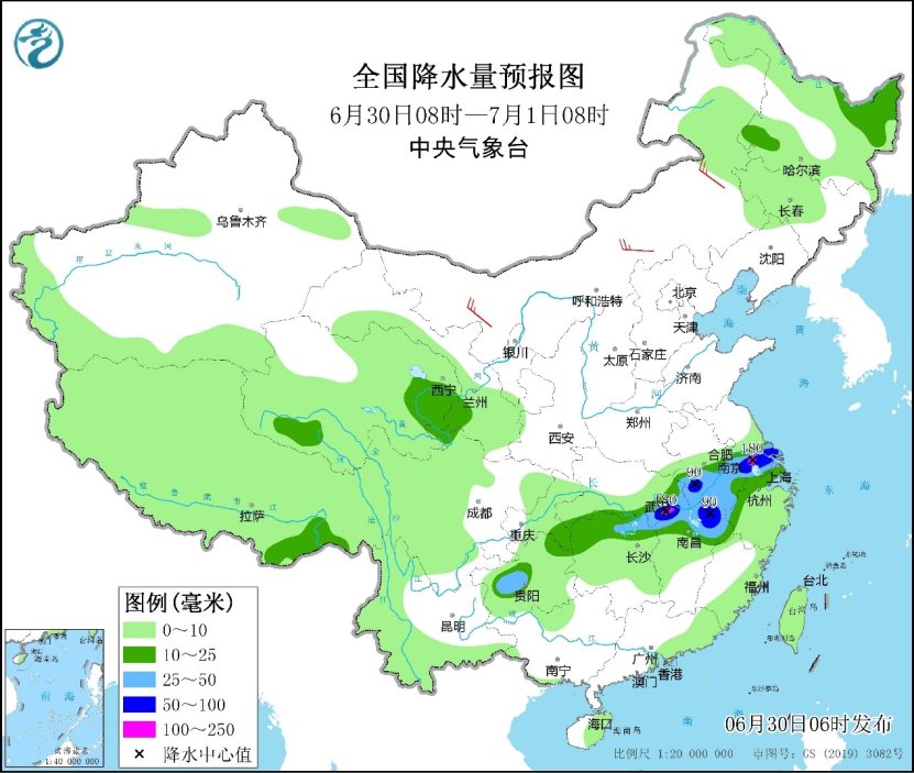 全国天气：未来十天南方地区多降雨天气 高温天气驻守华北黄淮等地
